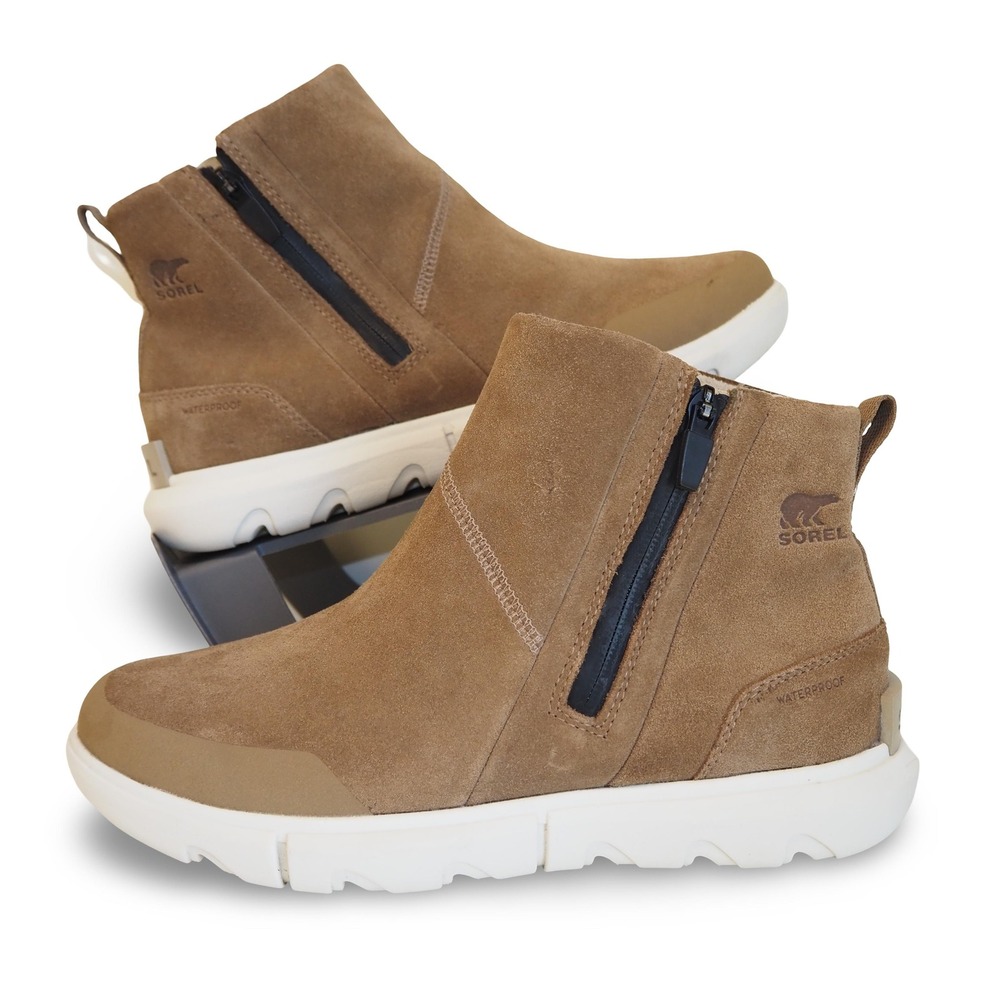 Sorel Explorer II Waterproof Bootie Womens 8.5 Camel Brown NL4595-257
